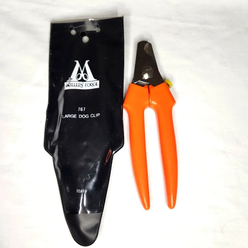 Millers Forge Dog Nail Clip Large Canine Orange, Preowned, with Case, Works
